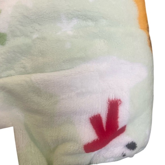 NEW Cuddl Duds Cozy Plush Sherpa Throw Blanket Dogs Polar Bears (50in by 60in) - Picture 3 of 11